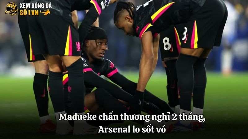 Isak “mở tài khoản”, Liverpool vượt ải Southampton 3 Madueke chấn thương nghỉ 2 tháng, Arsenal lo sốt vó