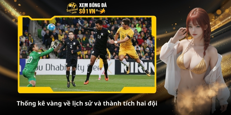 Soi kèo bóng đá hôm nay U23 Australia vs U23 Thái Lan 18:30 08/01 3 Thong ke vang ve lich su va thanh tich hai doi